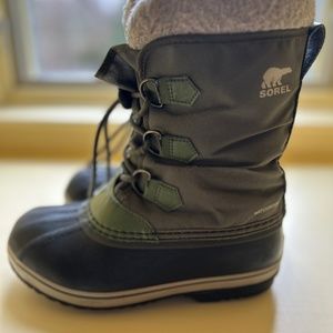 Sorel Youth Pac Nylon Winter Boots